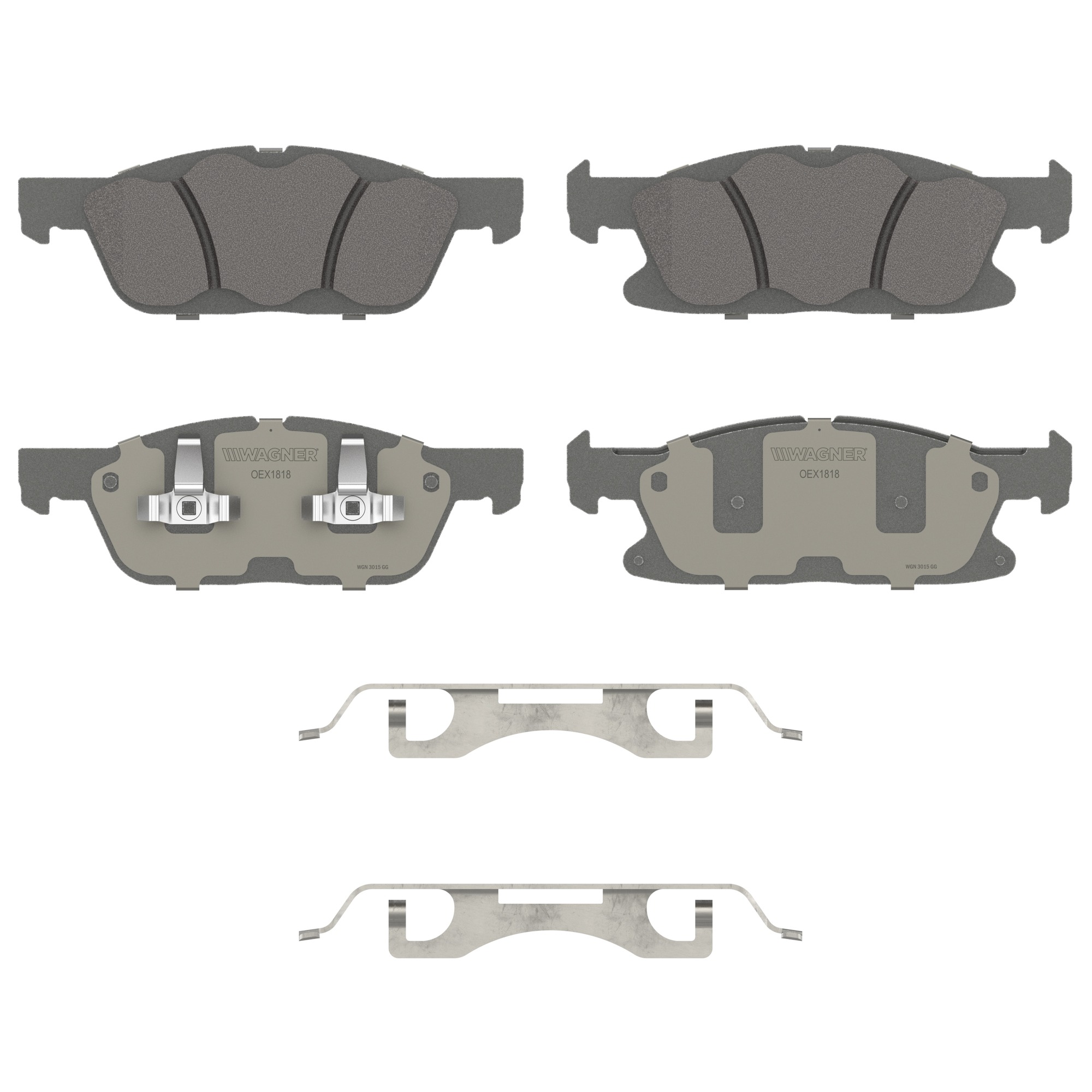 Disc Brake Pad Set Wagner Brake OEX1818