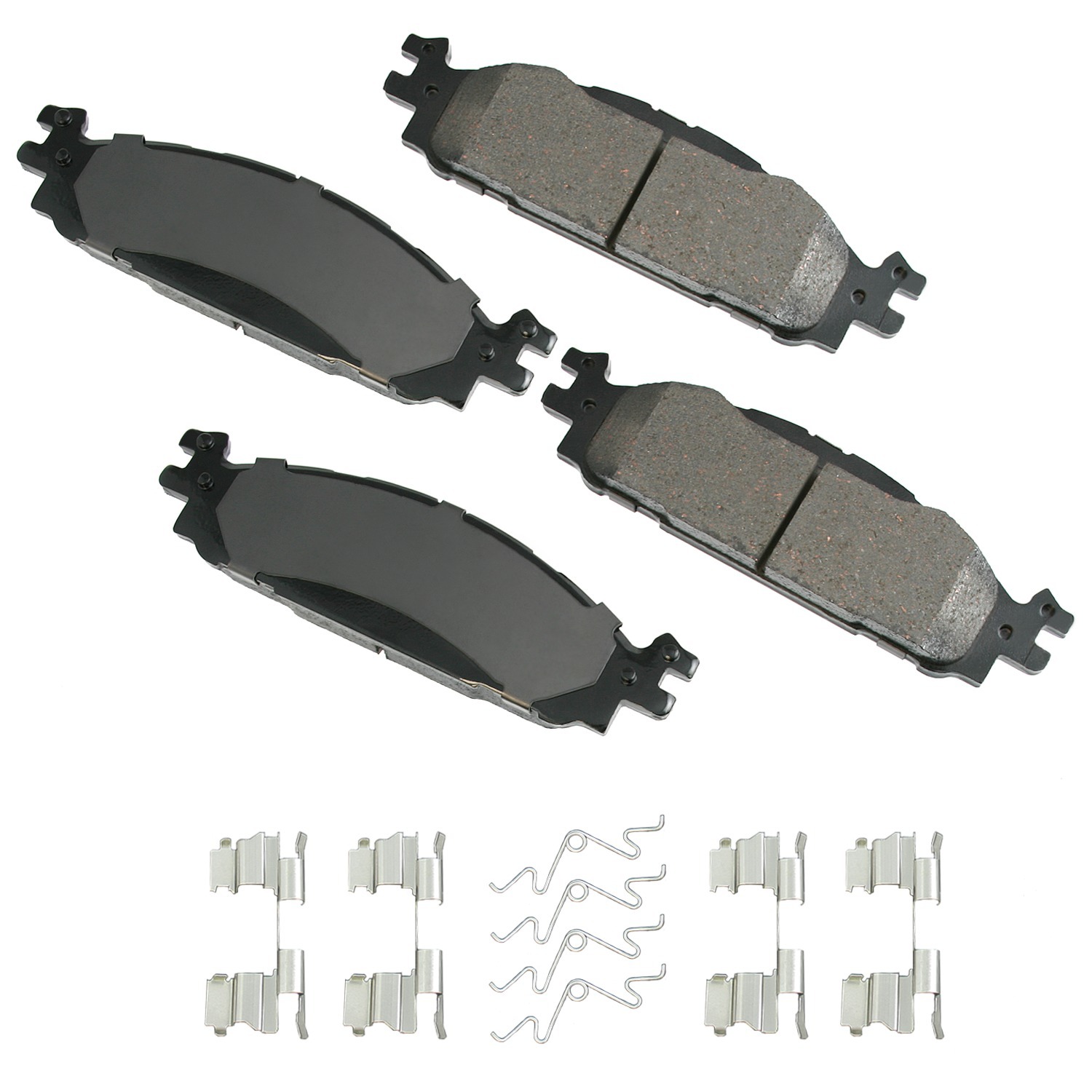Disc Brake Pad Set Akebono ProACT ACT1508