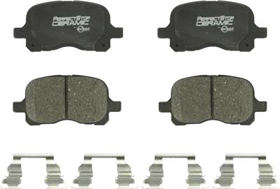 Disc Brake Pad Set Perfect Stop PC741
