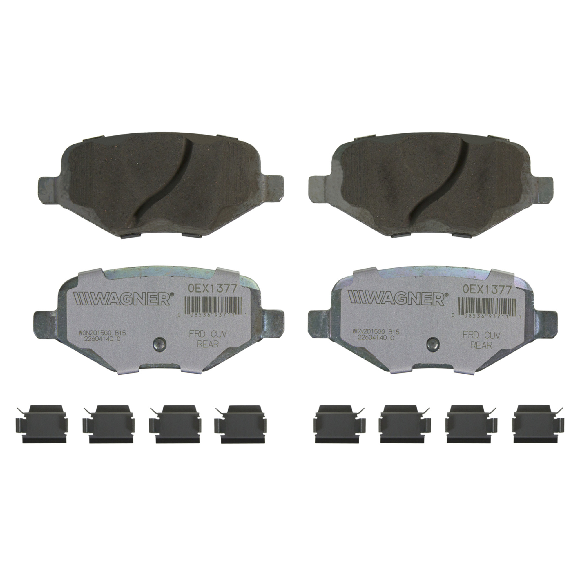 Disc Brake Pad Set Wagner Brake OEX1377