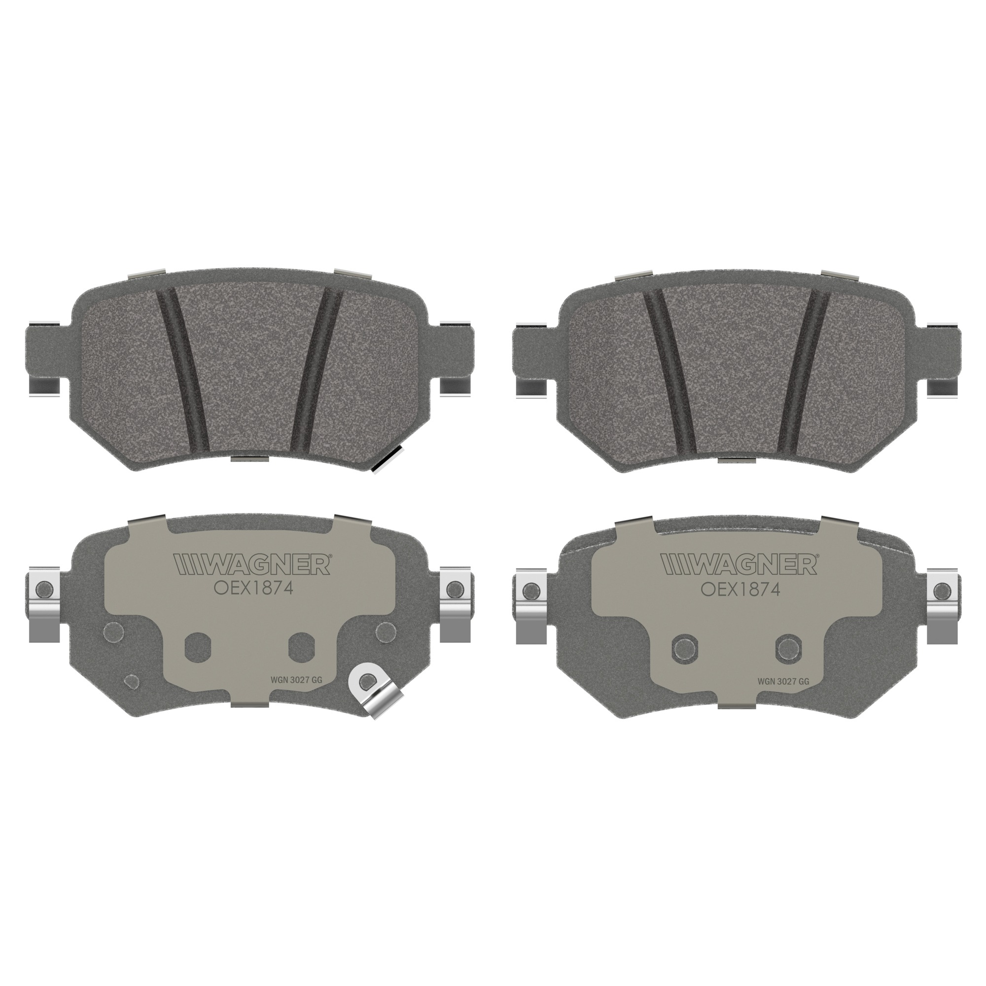 Disc Brake Pad Set Wagner Brake OEX1874