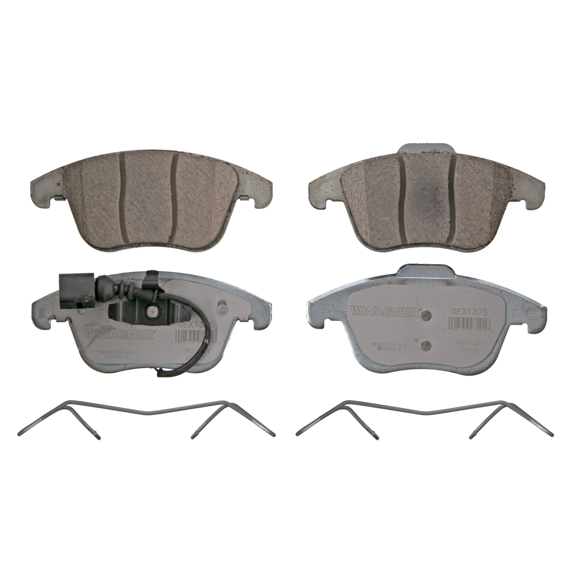 Disc Brake Pad Set Wagner Brake OEX1375