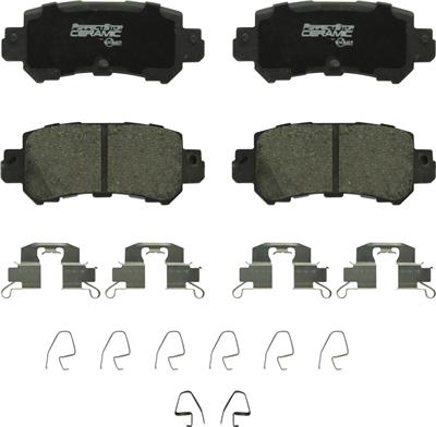 Disc Brake Pad Set Perfect Stop PC1624