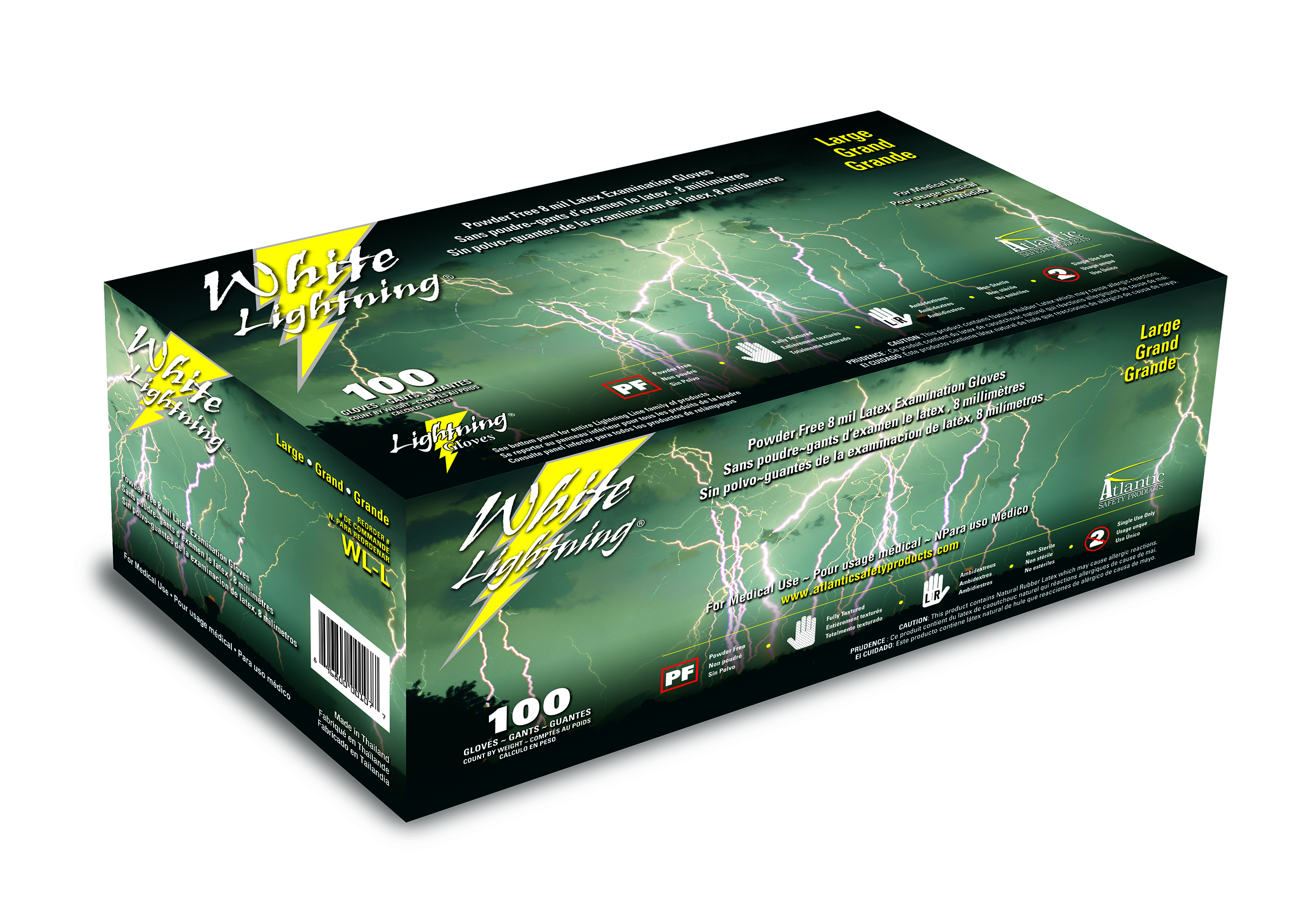Disposable Gloves White Lightning Gloves WL-L