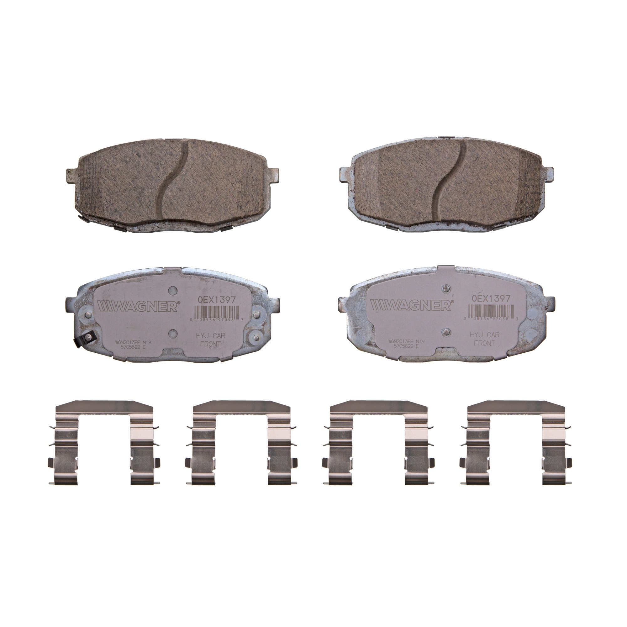 Disc Brake Pad Set Wagner Brake OEX1397