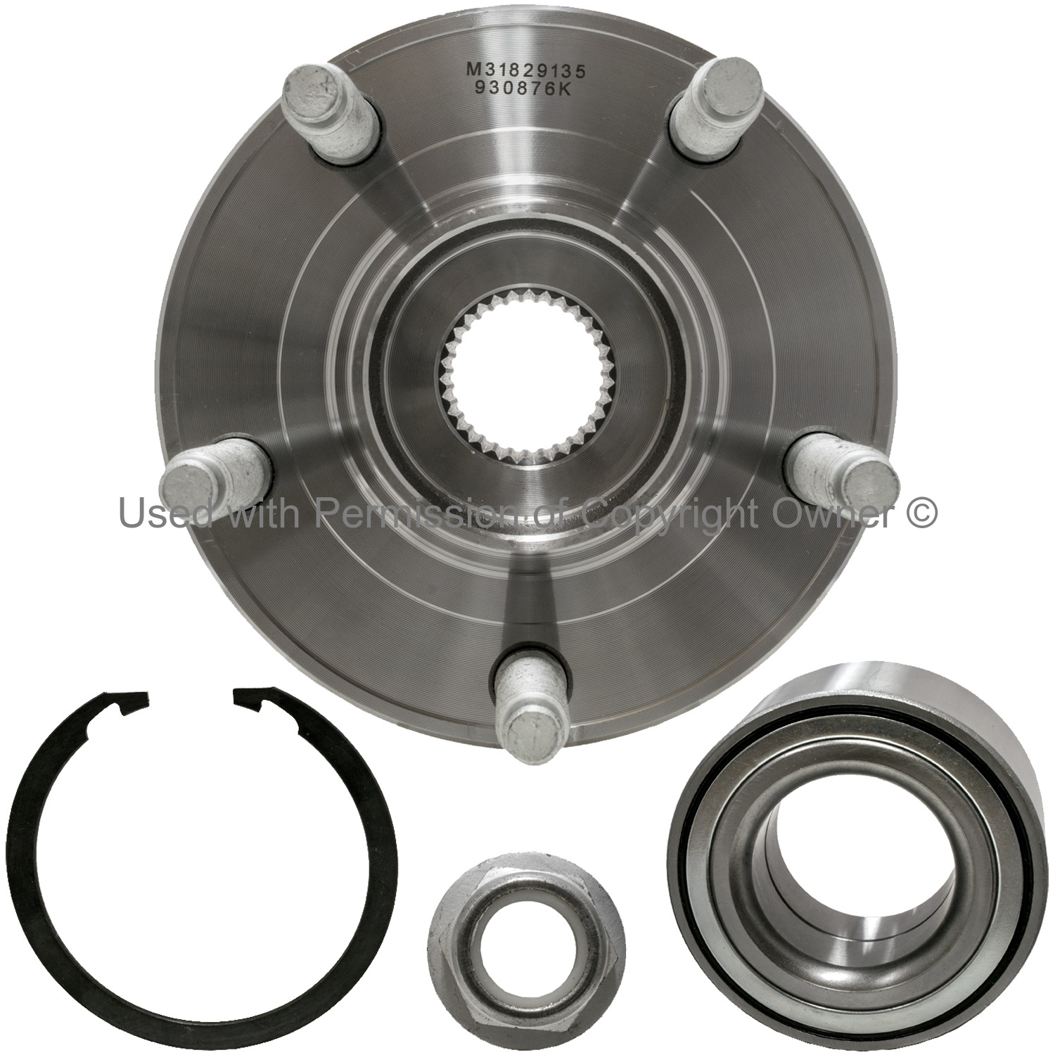 Wheel Hub Repair Kit Parts Master PM930876K