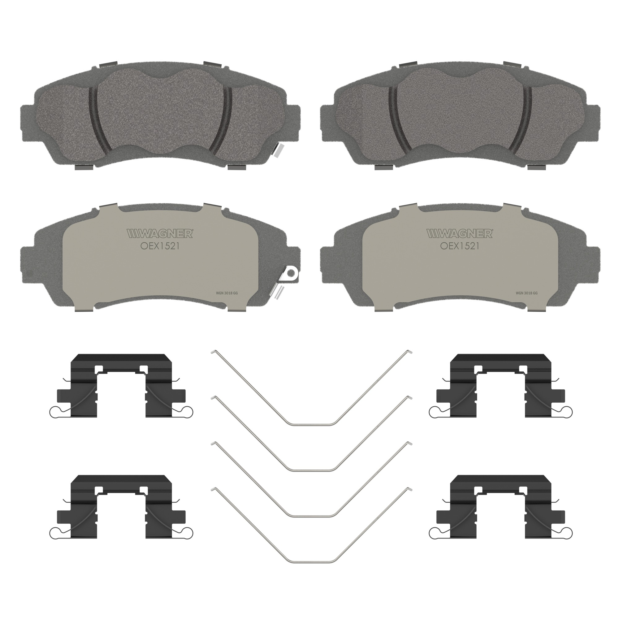 Disc Brake Pad Set Wagner Brake OEX1521