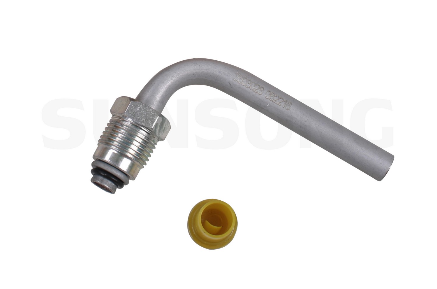 Power Steering Return Line End Fitting Sunsong 3603028