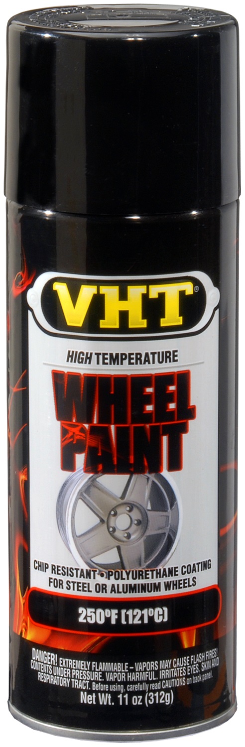 VHT Polyurethane Wheel Paint, Gloss Black