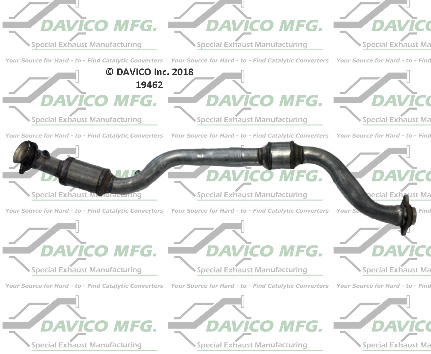 Catalytic Converter Davico Mfg 19462