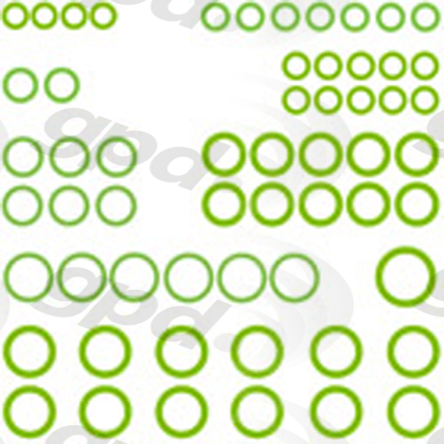 A/C System O-Ring and Gasket Kit Global Parts Distributors LLC 1321402