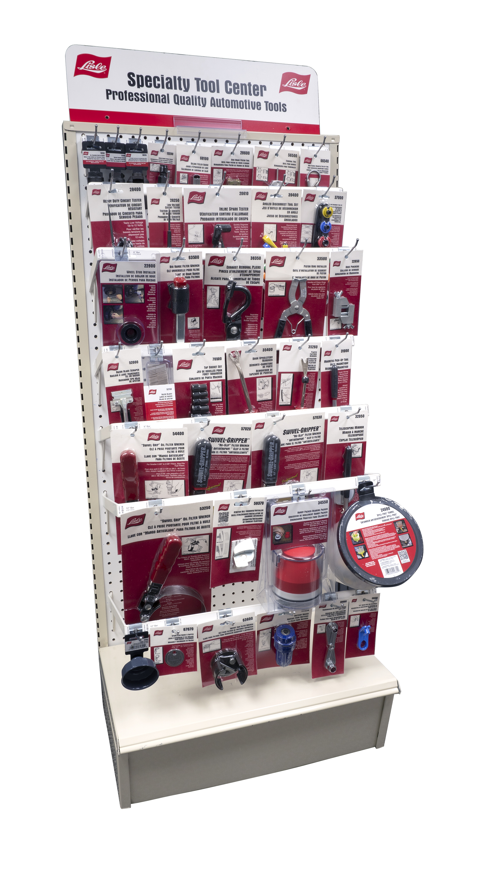 Hardware Assortment and Merchandiser Lisle 48210