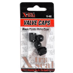 Tire Valve Stem Cap Set X-tra Seal 15-492