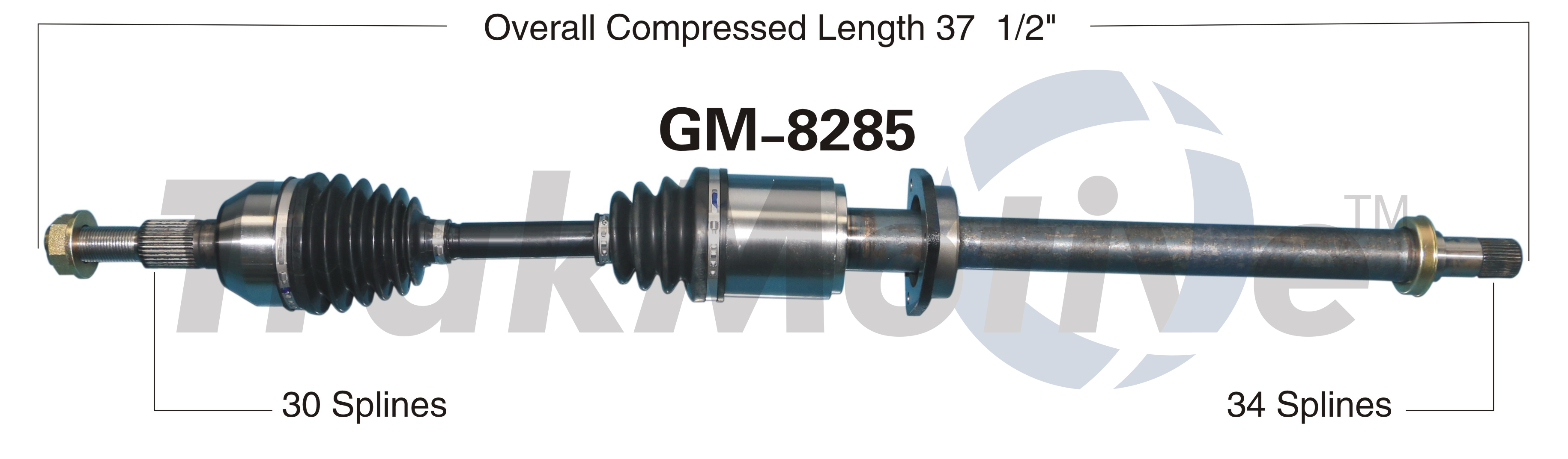 CV Axle Shaft TrakMotive GM-8285