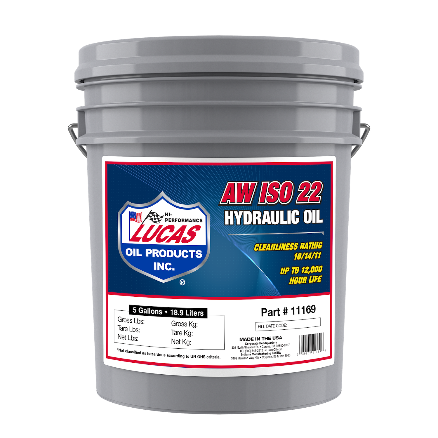 Hydraulic System Fluid Lucas Oil Products 11169