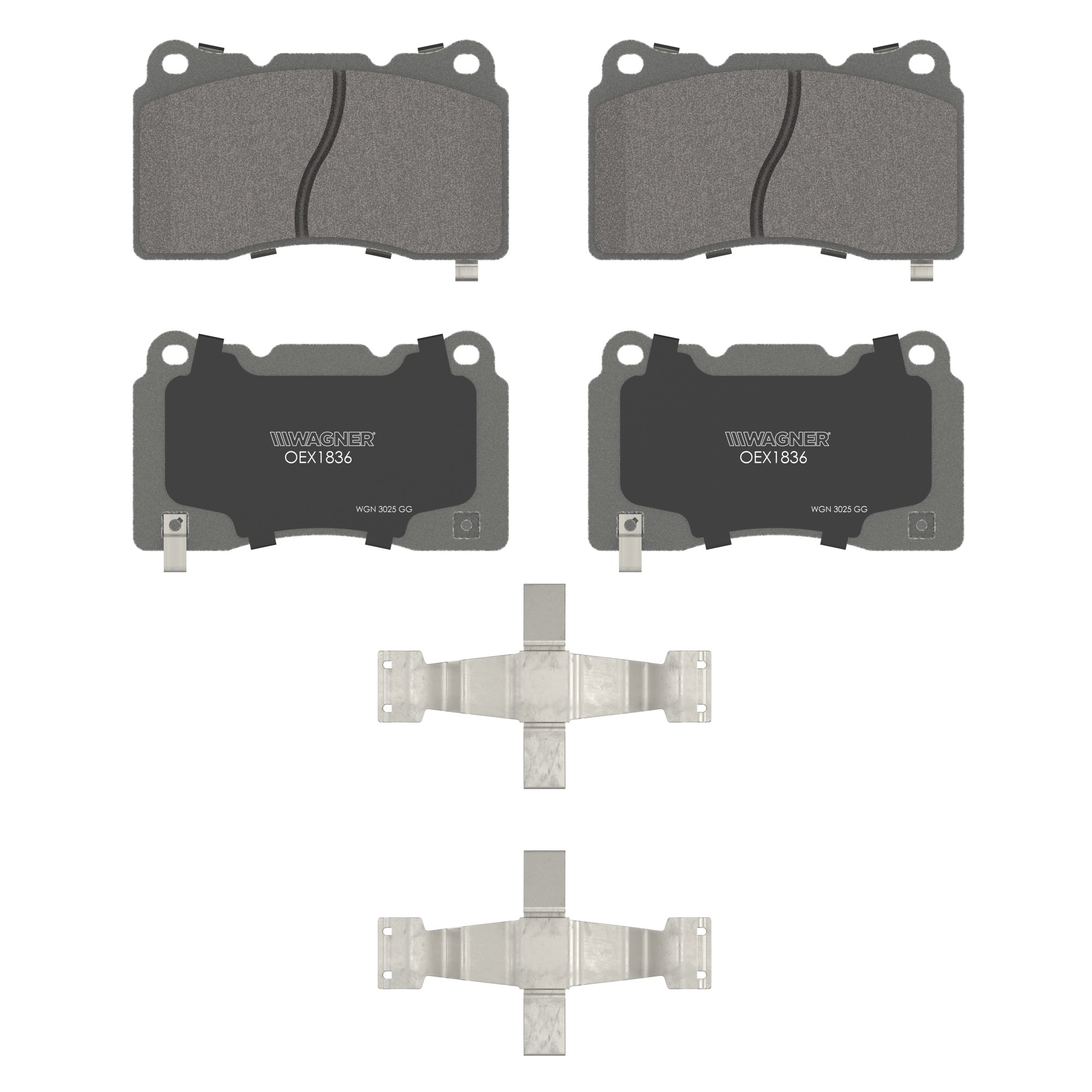 Disc Brake Pad Set Wagner Brake OEX1836