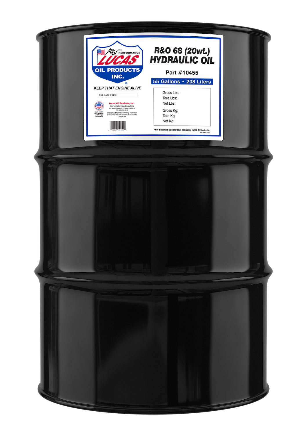 Hydraulic System Fluid Lucas Oil Products 10455