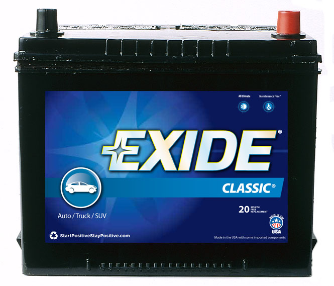 Vehicle Battery Exide 24FC