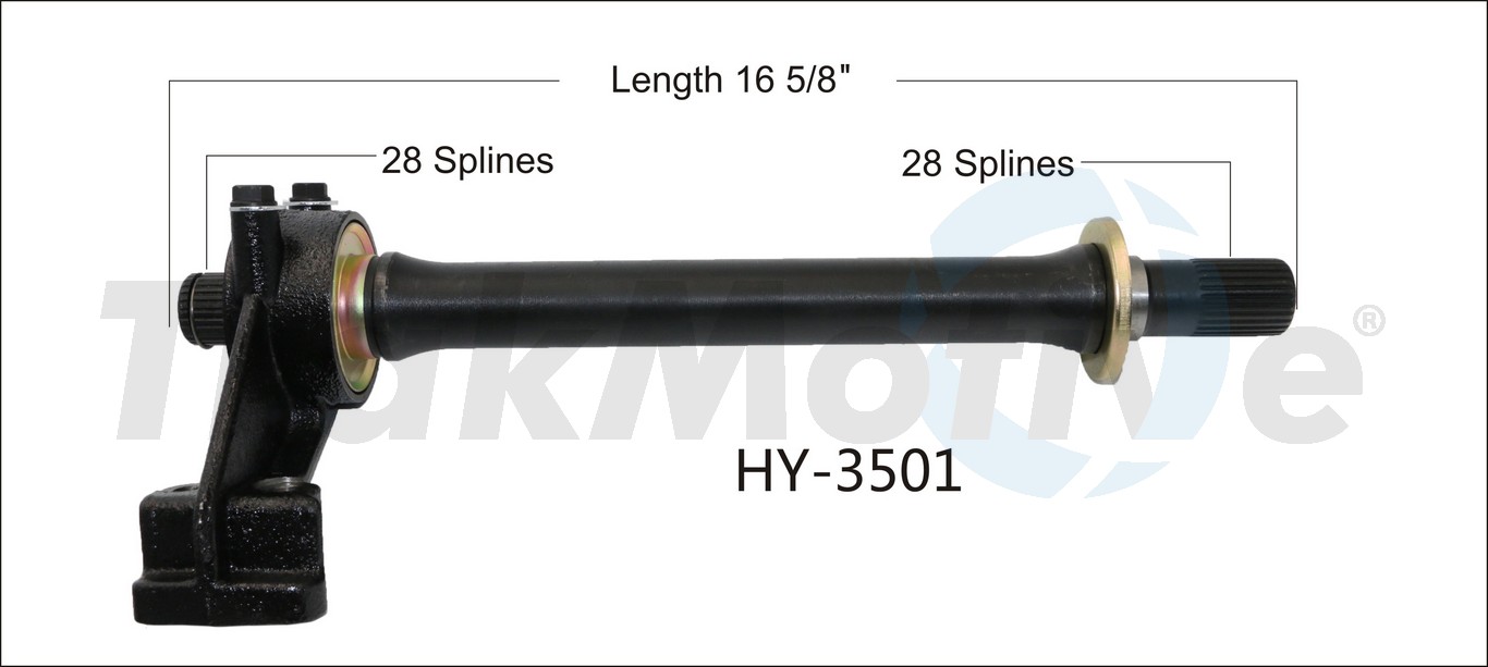 CV Intermediate Shaft TrakMotive HY-3501
