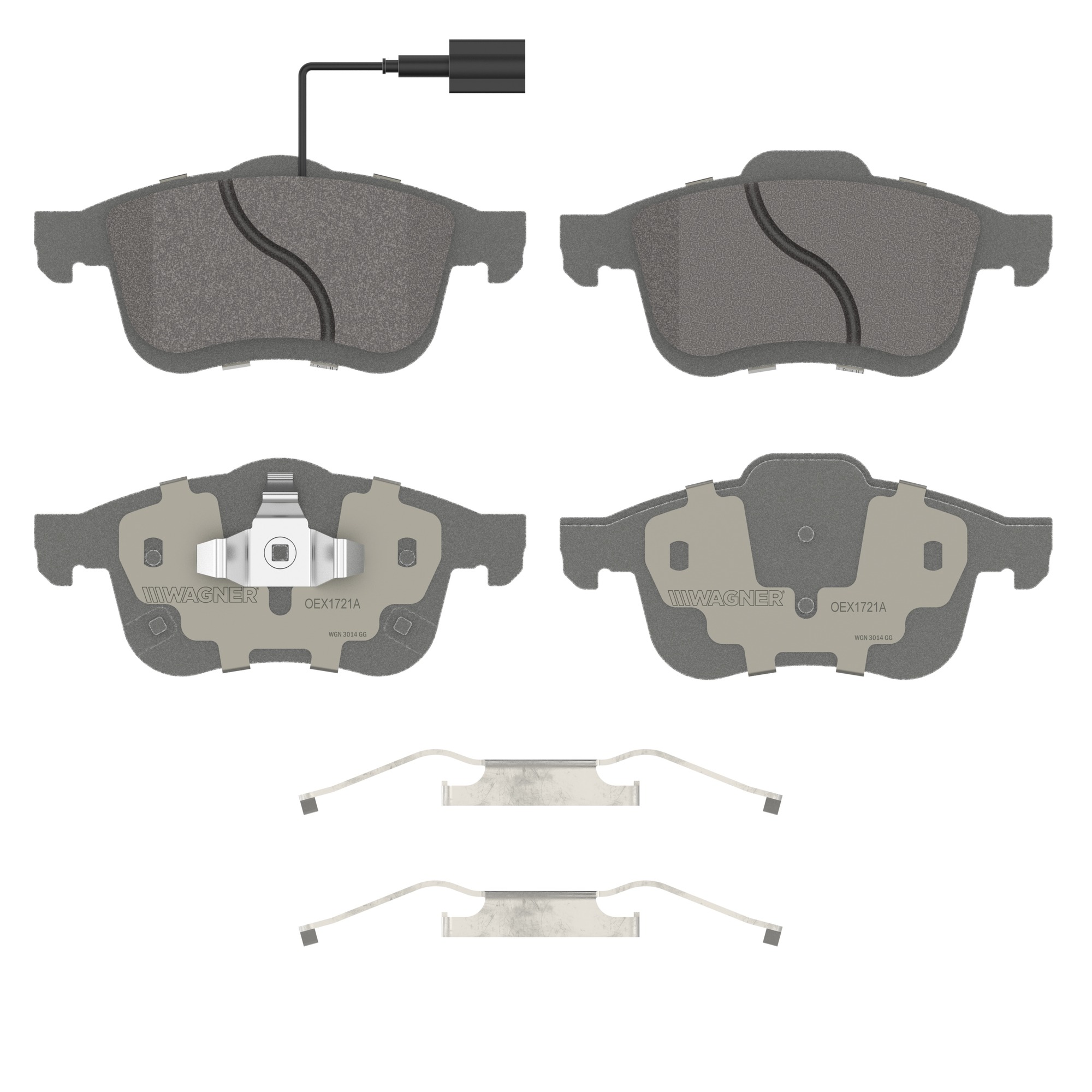 Disc Brake Pad Set Wagner Brake OEX1721A