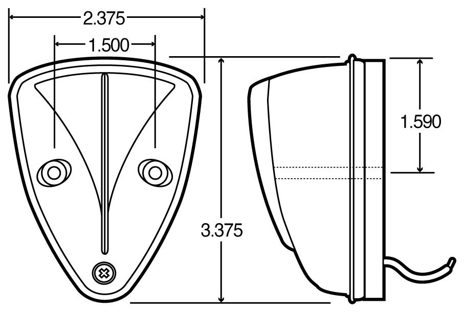 Marker Light Truck-Lite 26354R