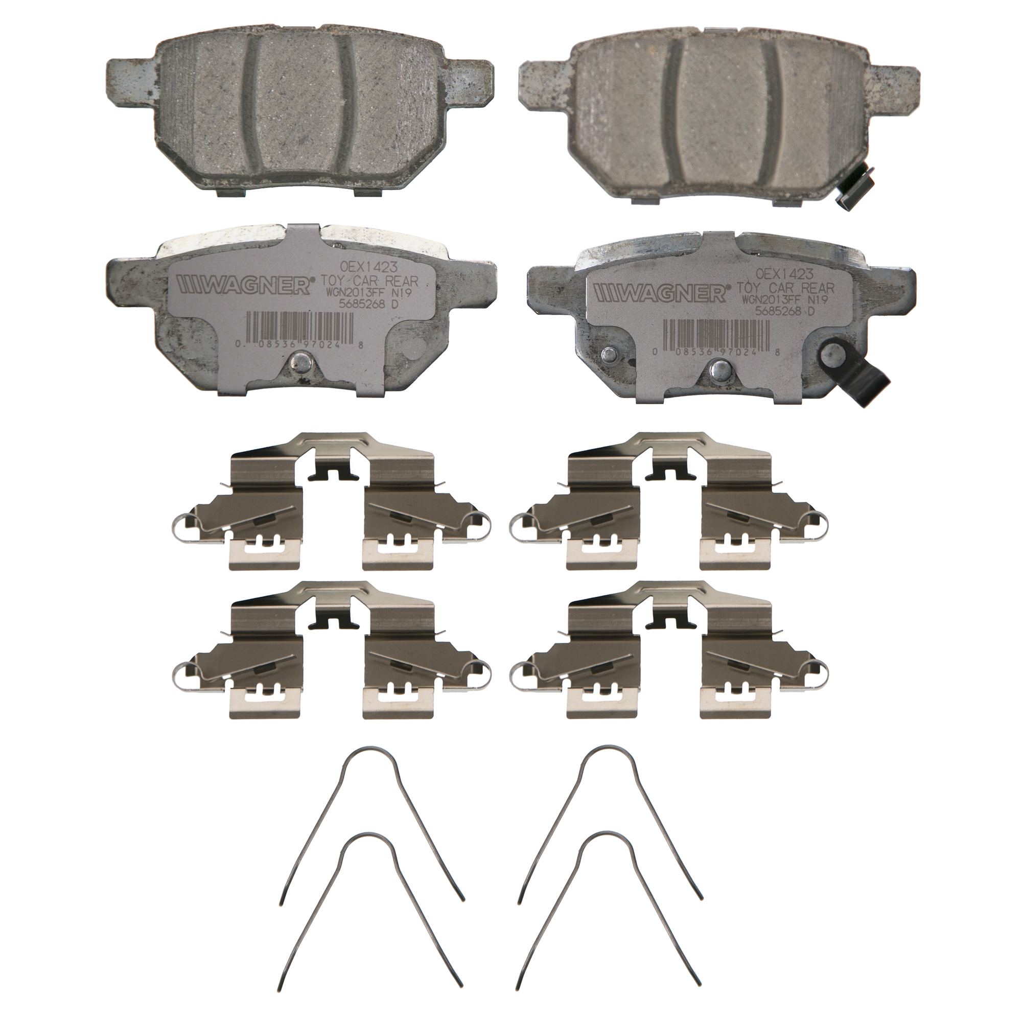 Disc Brake Pad Set Wagner Brake OEX1423