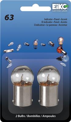 License Plate Light Bulb Eiko Automotive Lighting 63-BP