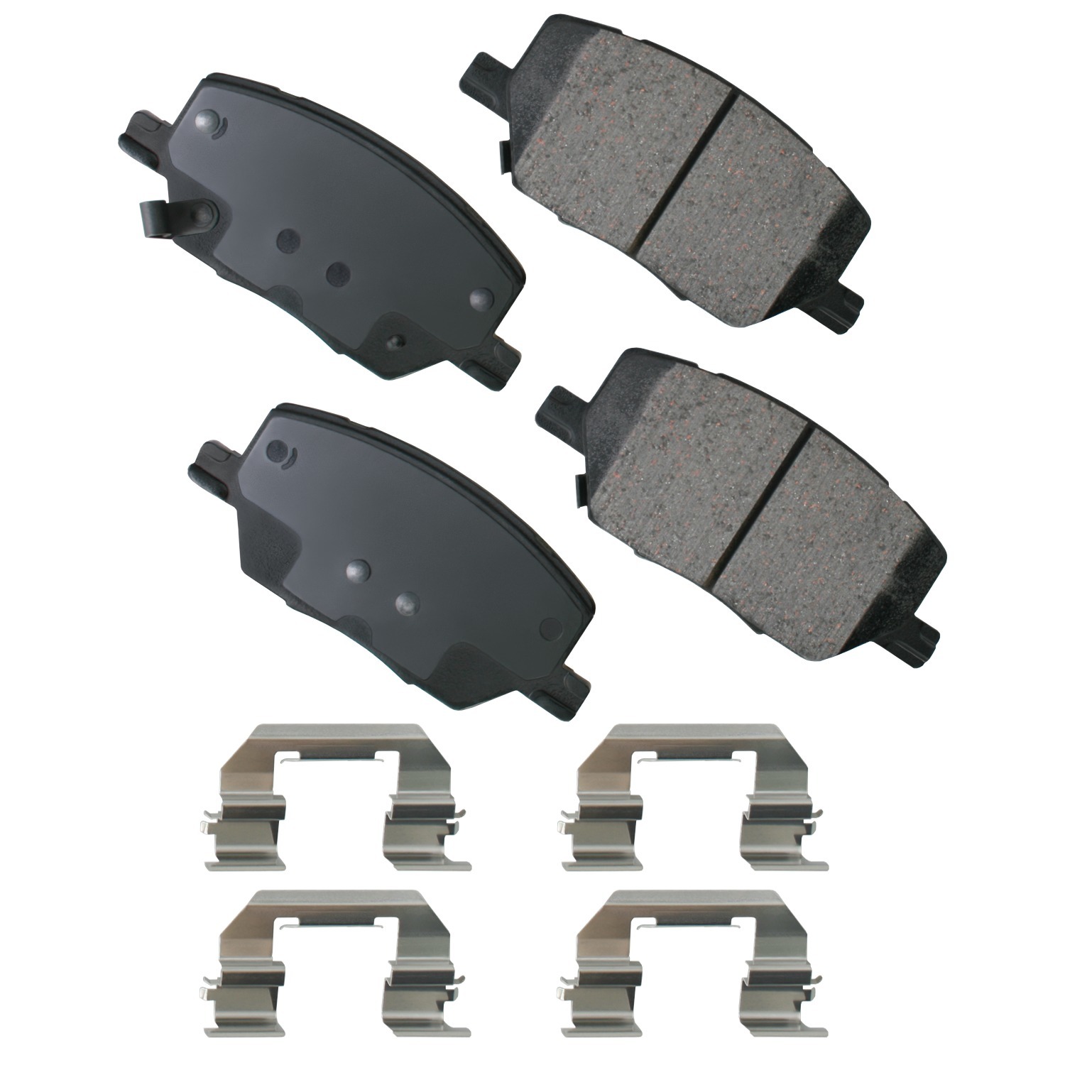 Disc Brake Pad Set Akebono ProACT ACT1811