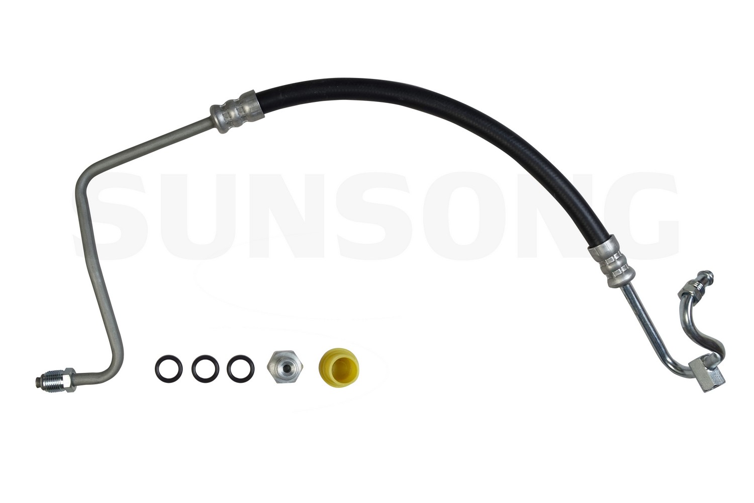 Power Steering Pressure Line Hose Assembly Sunsong 3401624