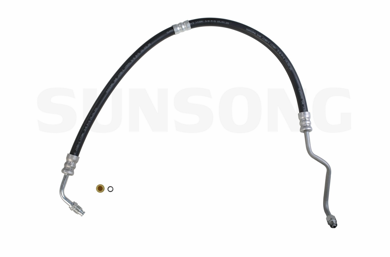 Power Steering Pressure Line Hose Assembly Sunsong 3401304