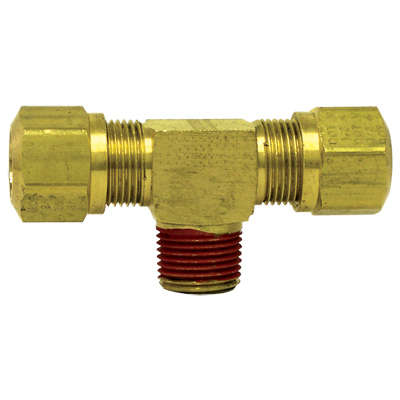 Air Brake Air Line Thread Branch Tee Tectran 1372-6B
