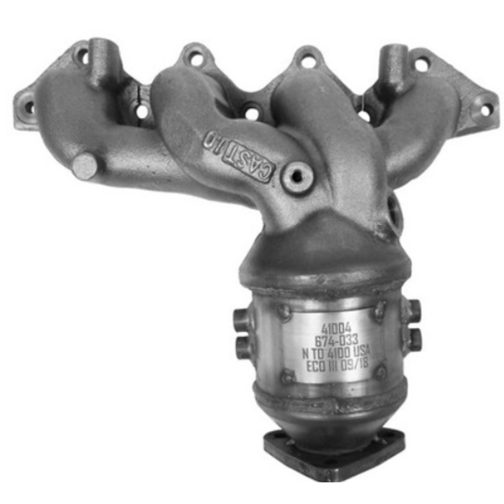 Catalytic Converter with Integrated Exhaust Manifold Walker Exhaust 14657