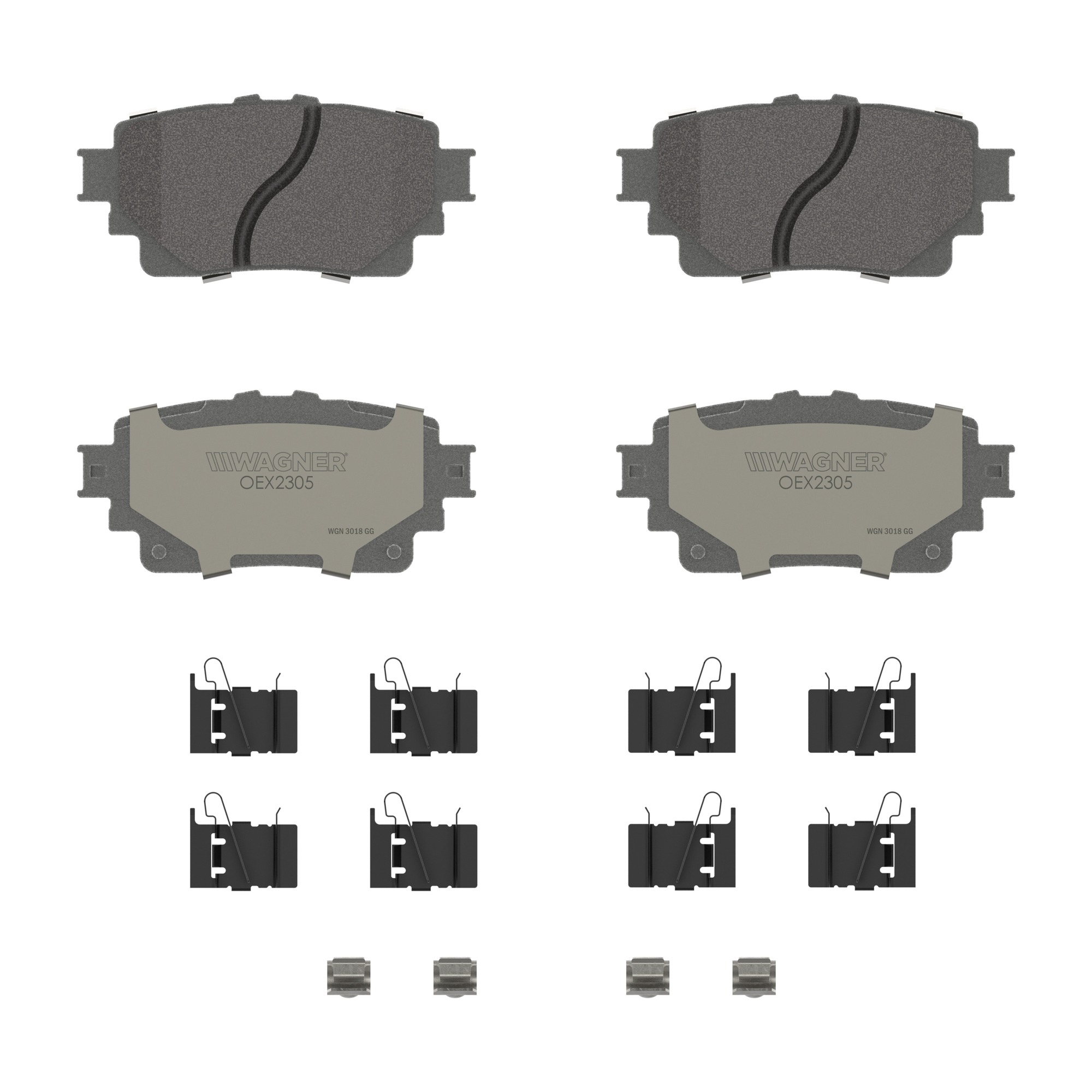 Disc Brake Pad Set Wagner Brake OEX2305