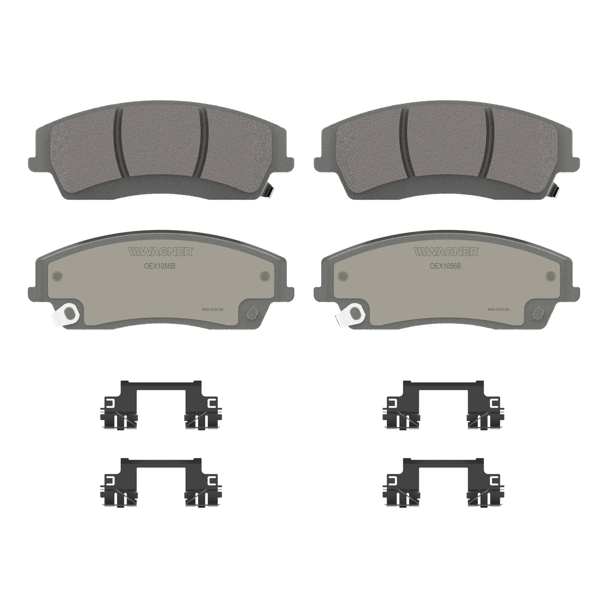 Disc Brake Pad Set Wagner Brake OEX1056B