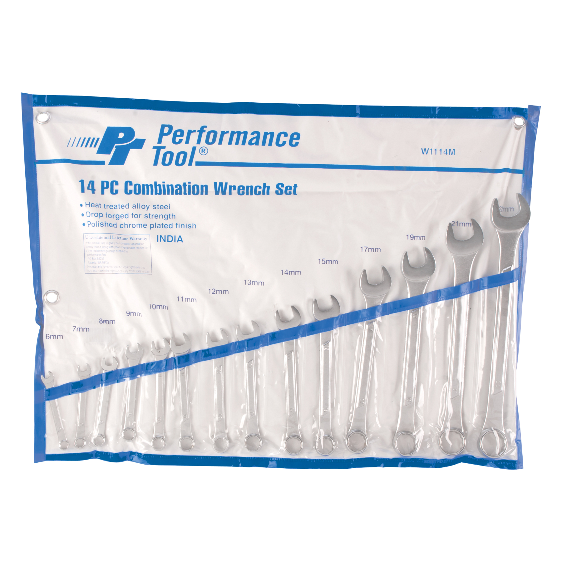 Wrench Set Performance Tool W1114M