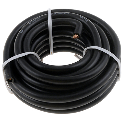 Dorman Black 10 Gauge Primary Wire, 8 Ft.