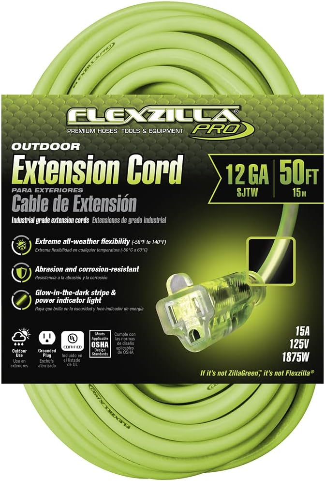 Power Outlet Extension Cord Flexzilla FZ512830