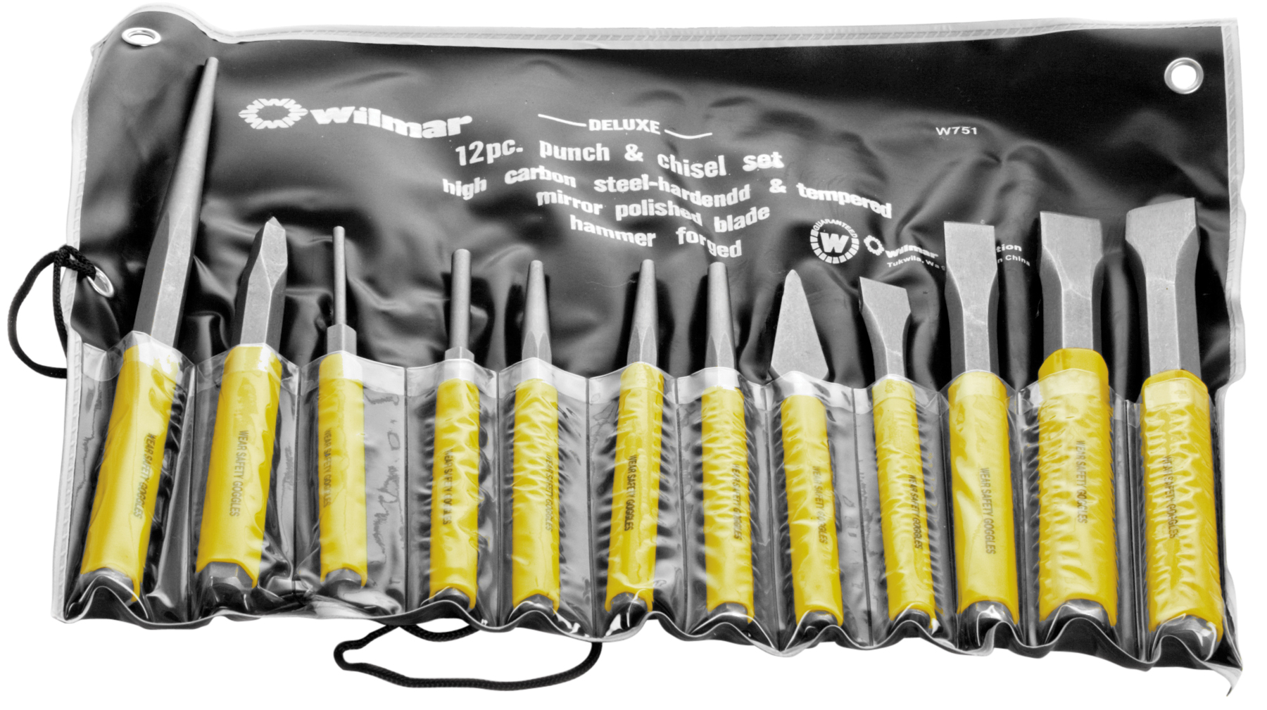 Air Tool Punch and Chisel Set Performance Tool W751