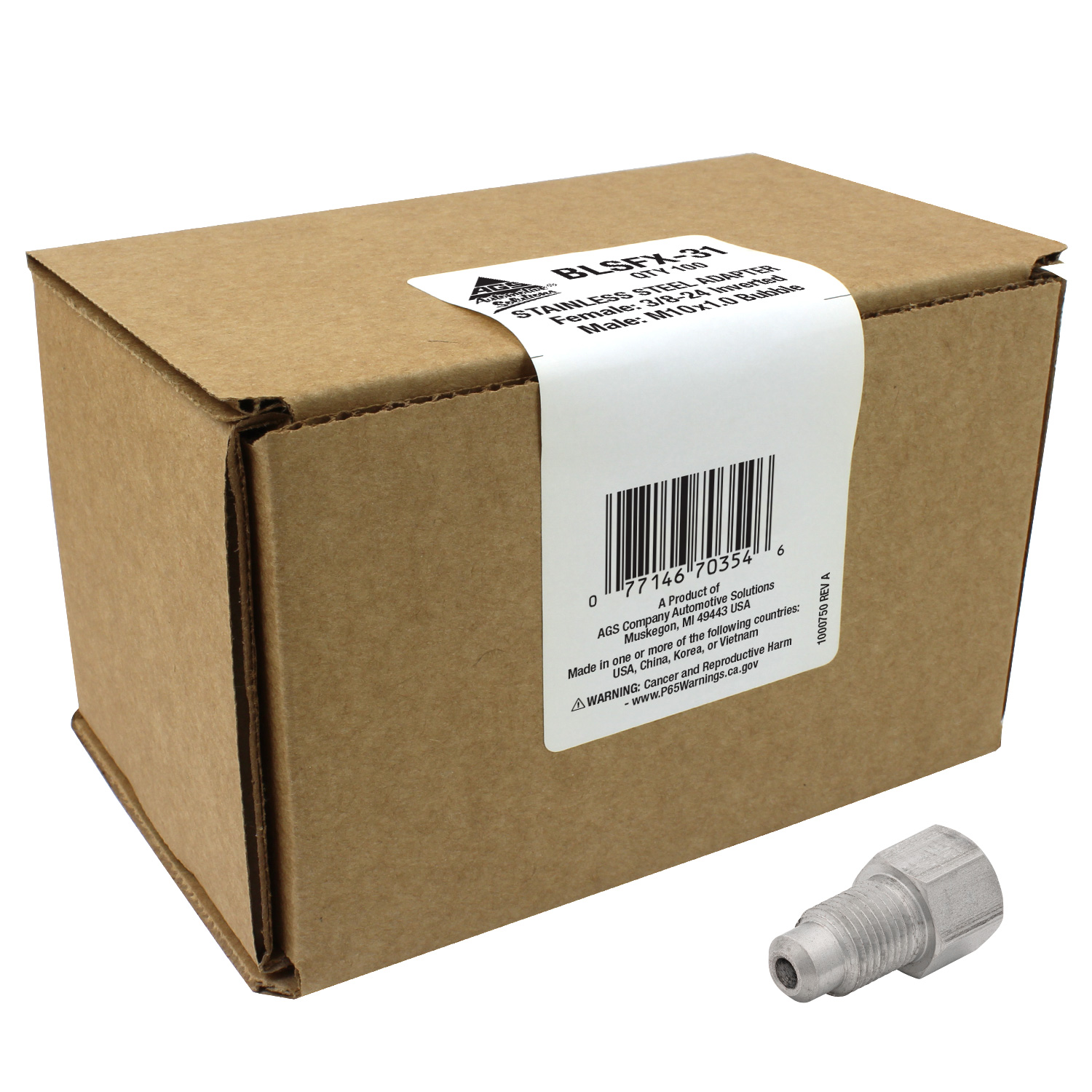 Tube Fitting AGS BLSFX-31