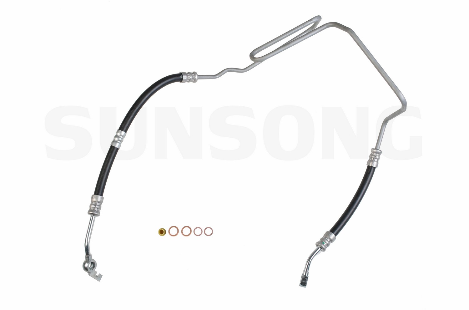 Power Steering Pressure Line Hose Assembly Sunsong 3402398