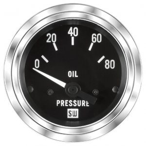 Engine Oil Pressure Gauge Stewart Warner 82113