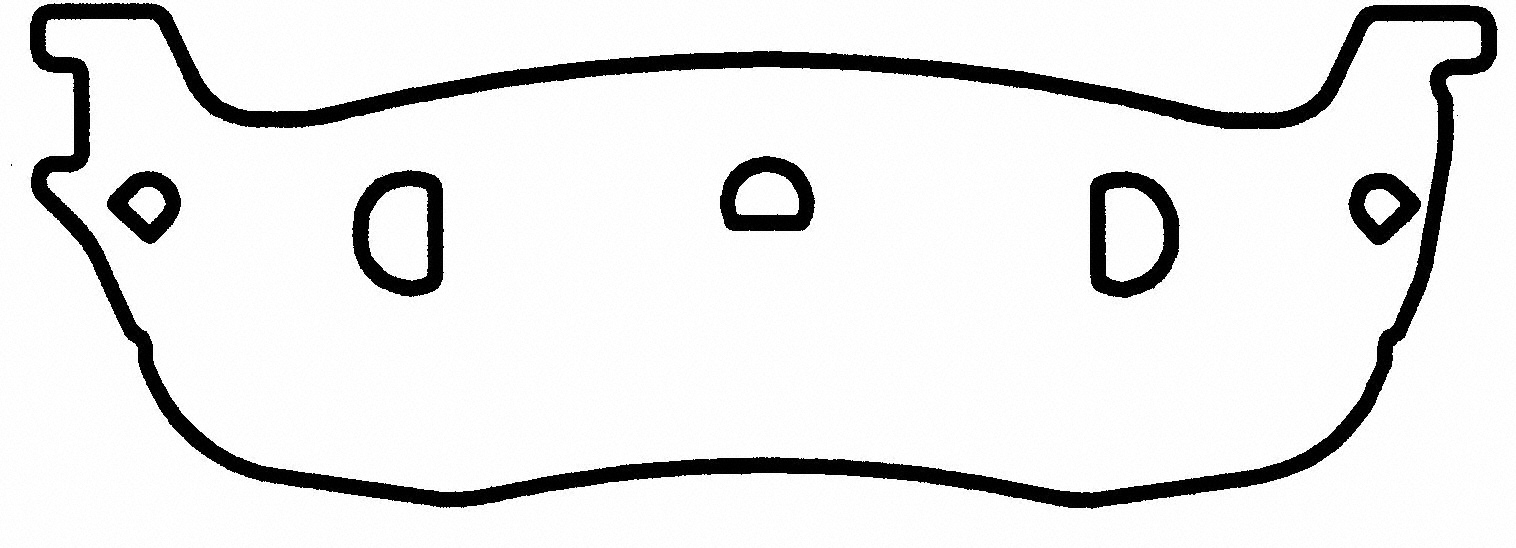 Disc Brake Pad Set Wagner Brake SX711