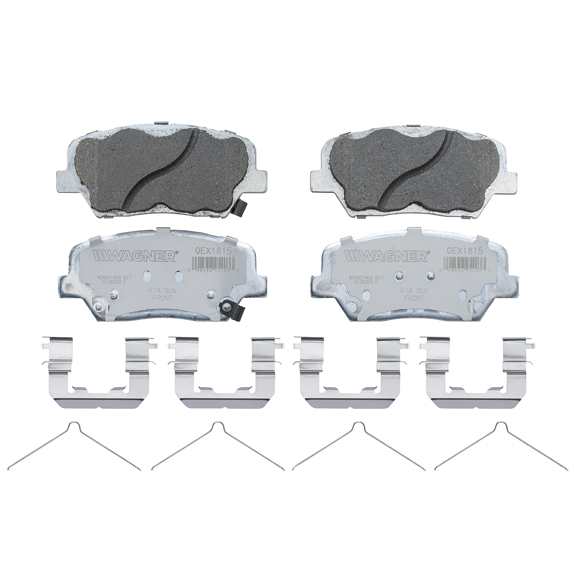 Disc Brake Pad Set Wagner Brake OEX1815