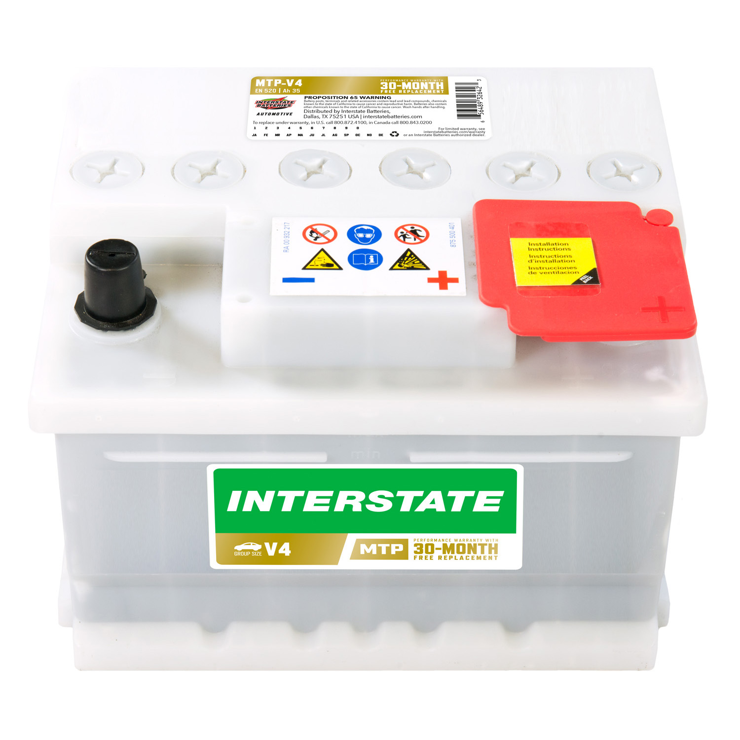 Vehicle Battery Interstate MTP-V4