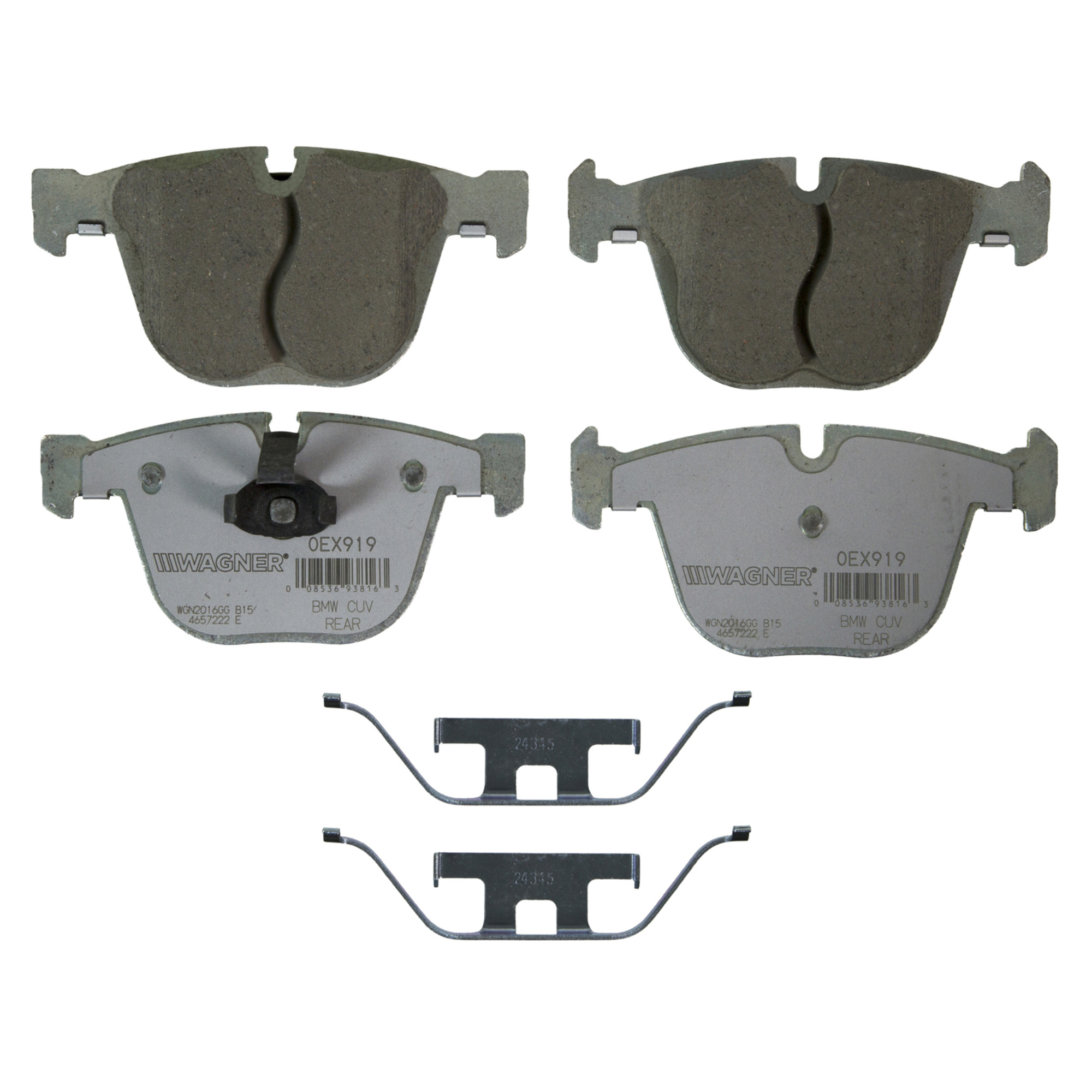 Disc Brake Pad Set Wagner Brake OEX919