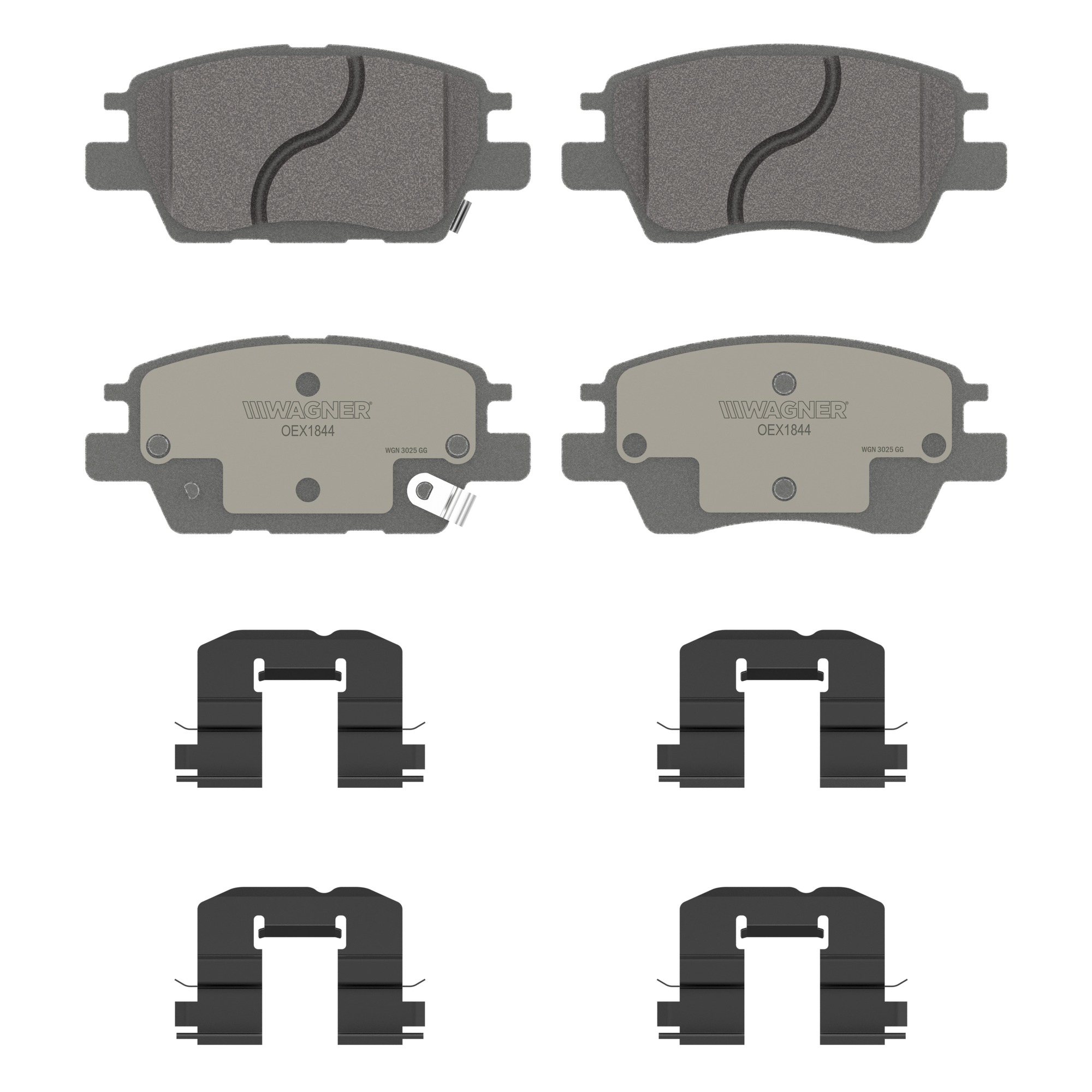 Disc Brake Pad Set Wagner Brake OEX1844