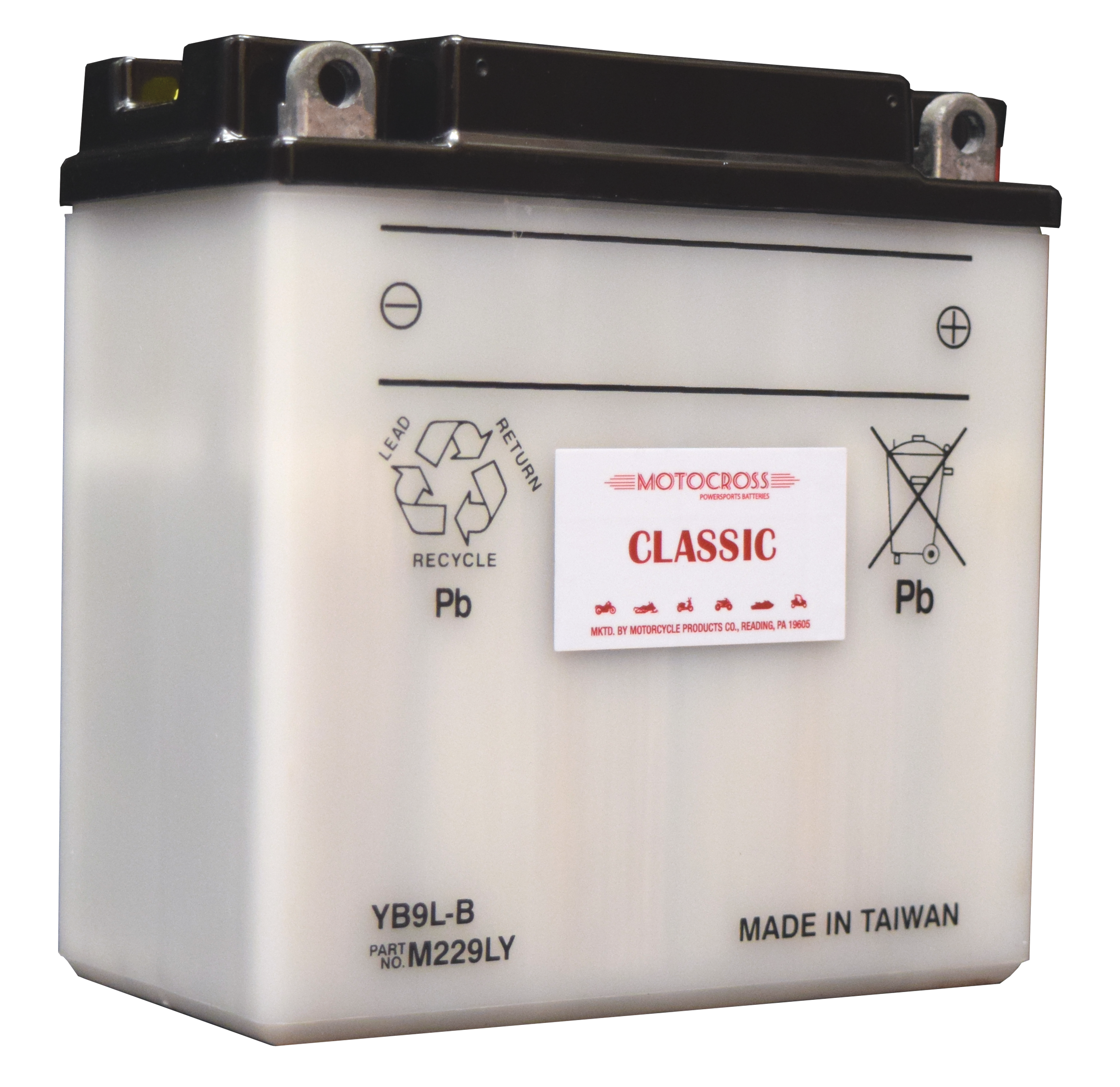Vehicle Battery Motocross YB9L-B