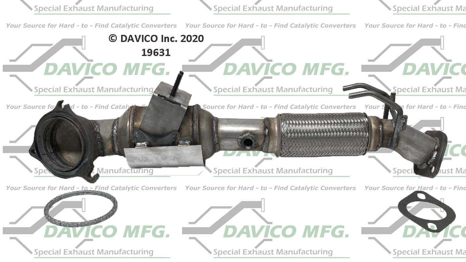 Catalytic Converter Davico Mfg 19631