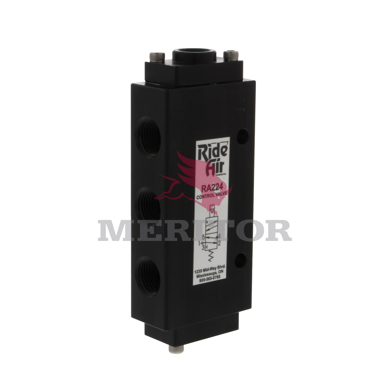Air Brake Line Three-Way Pilot Valve Meritor R986008