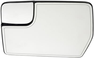 Door Mirror Glass Dorman - HELP 57105